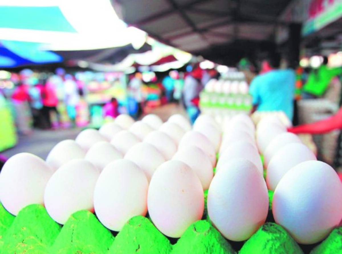 Honduras: Grosero aumento de 13 lempiras aplican al cartón de huevos