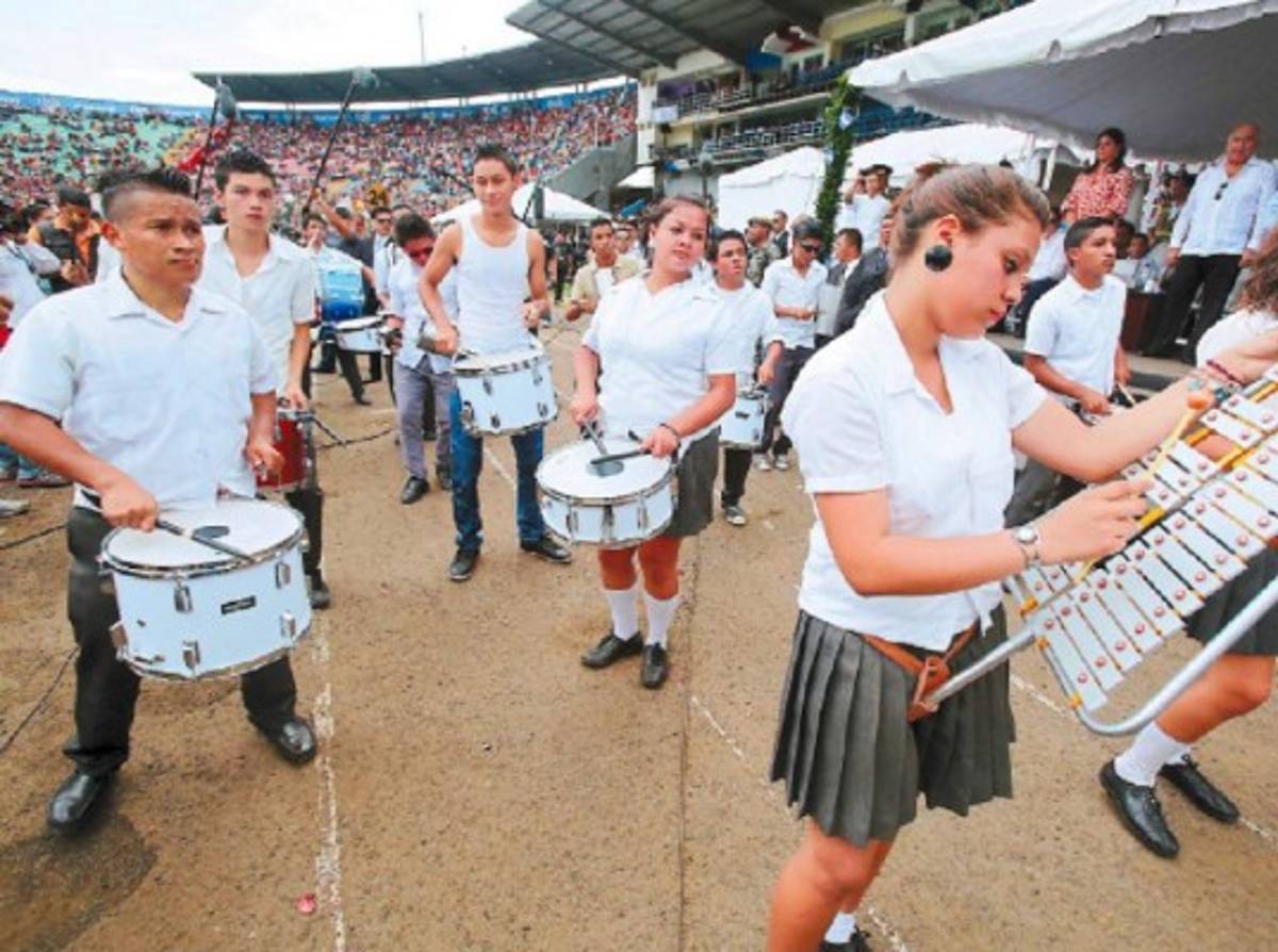 El siempre esperado Instituto Central Vicente Cáceres (Foto: El Heraldo Honduras/ Sucesos de Honduras).