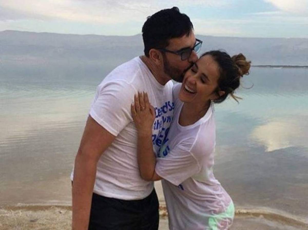 Pedro el Escamoso presume el esbelto cuerpo de su esposa Catherine Siachoque