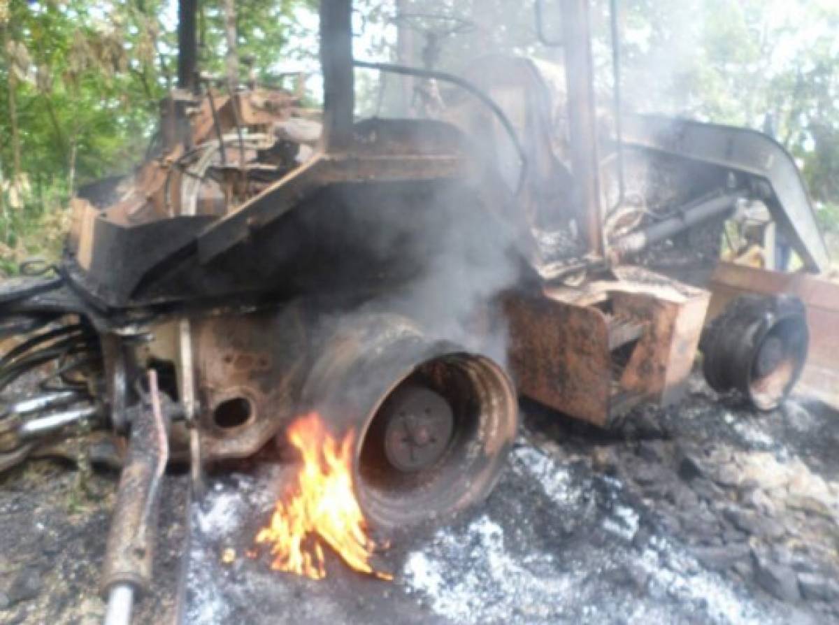 Prisión preventiva para hombre que incendió un tractor   