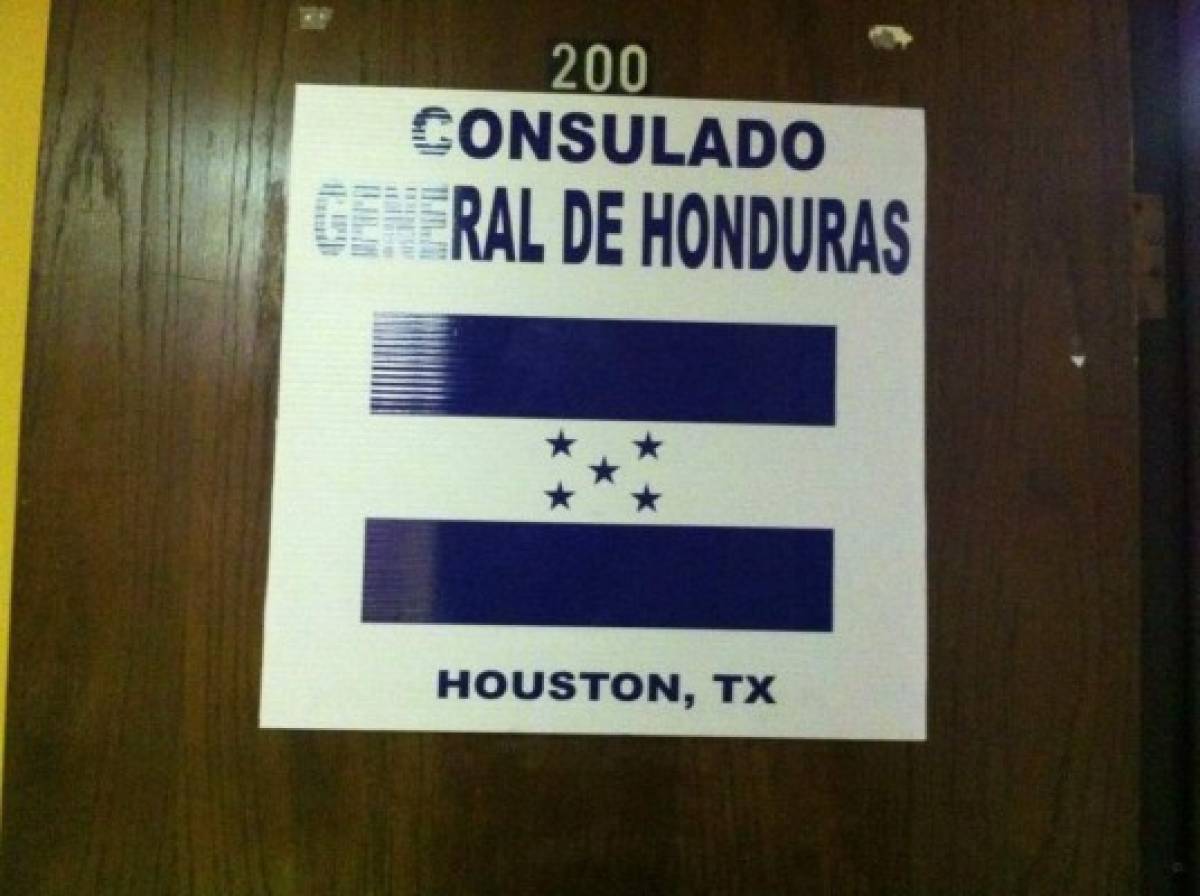 Sin sistema el consulado hondureño en Houston