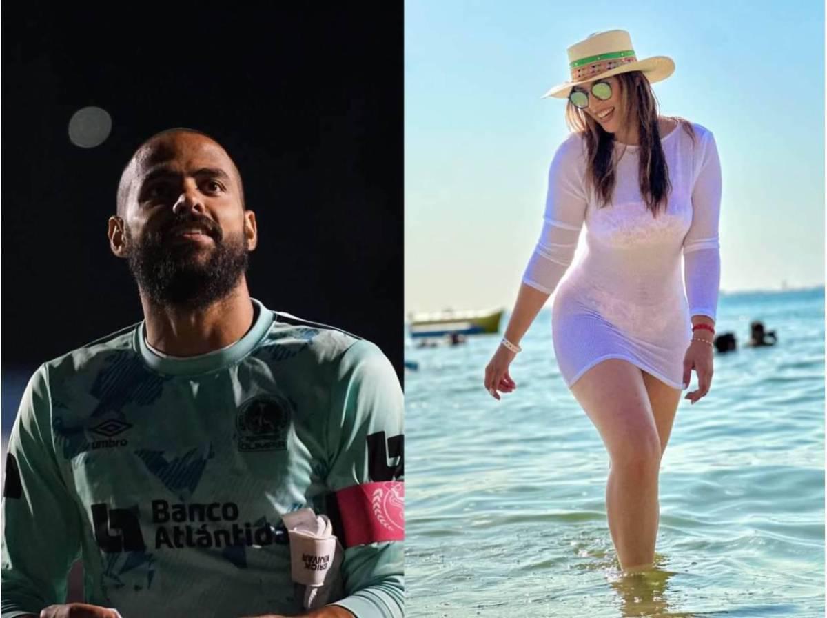 Carolina Lanza es sorprendida en programa en vivo por jugador del Olimpia Carolina Lanza es sorprendida en programa en vivo por jugador del Olimpia