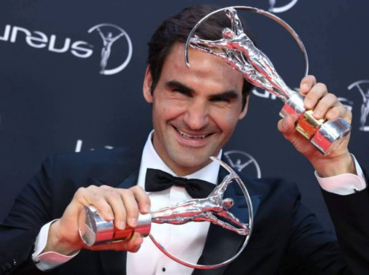 Federer, ganador del Premio Laureus al mejor deportista del año 2017