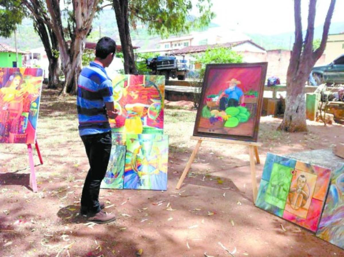 Exposiciones callejeras de nuevos pintores