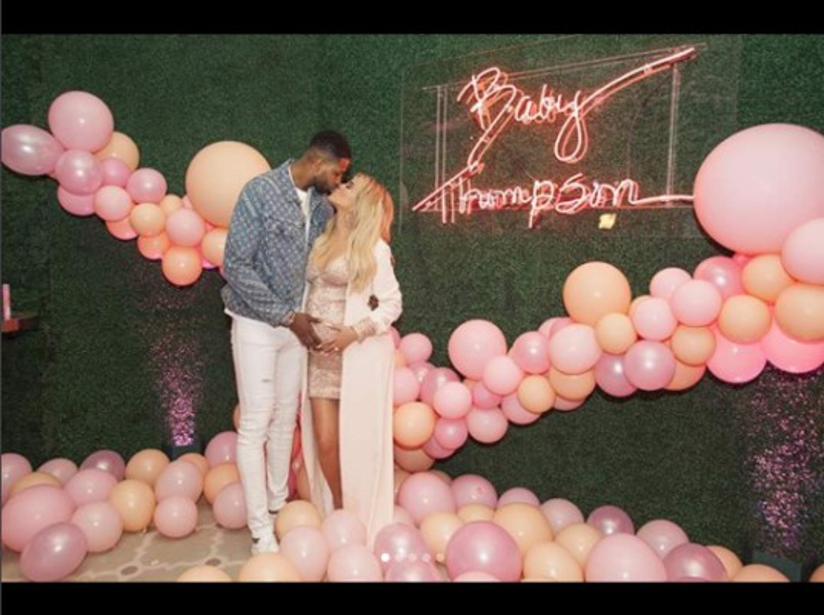 Así fue el lujoso Baby Shower de Khloé Kardashian
