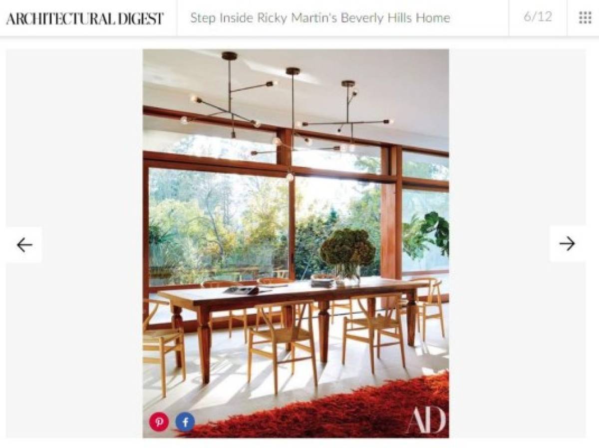 FOTOS: Así es la lujosa mansión de Ricky Martin en Beverly Hills