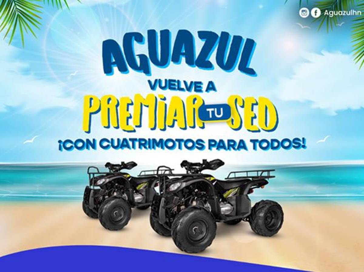 Aguazul premia la preferencia de los hondureños con promoción de verano