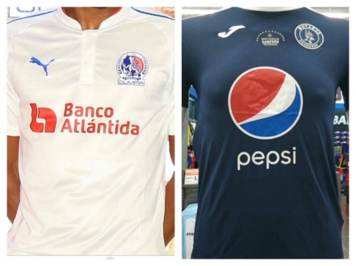 Motagua y Olimpia estrenarán uniformes en el clásico capitalino el domingo