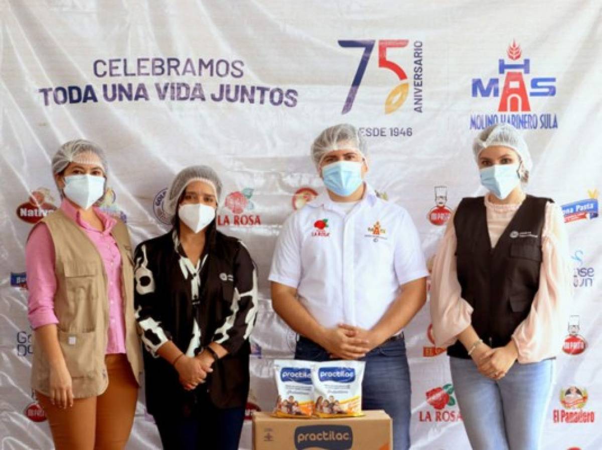 Molino Harinero Sula realiza importante donación a familias necesitadas