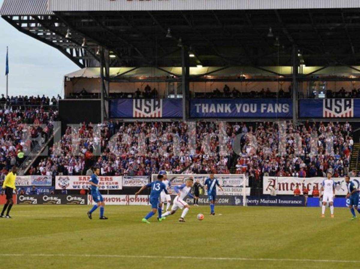 Estados Unidos llevará partido ante la Selección de Honduras a San José, California