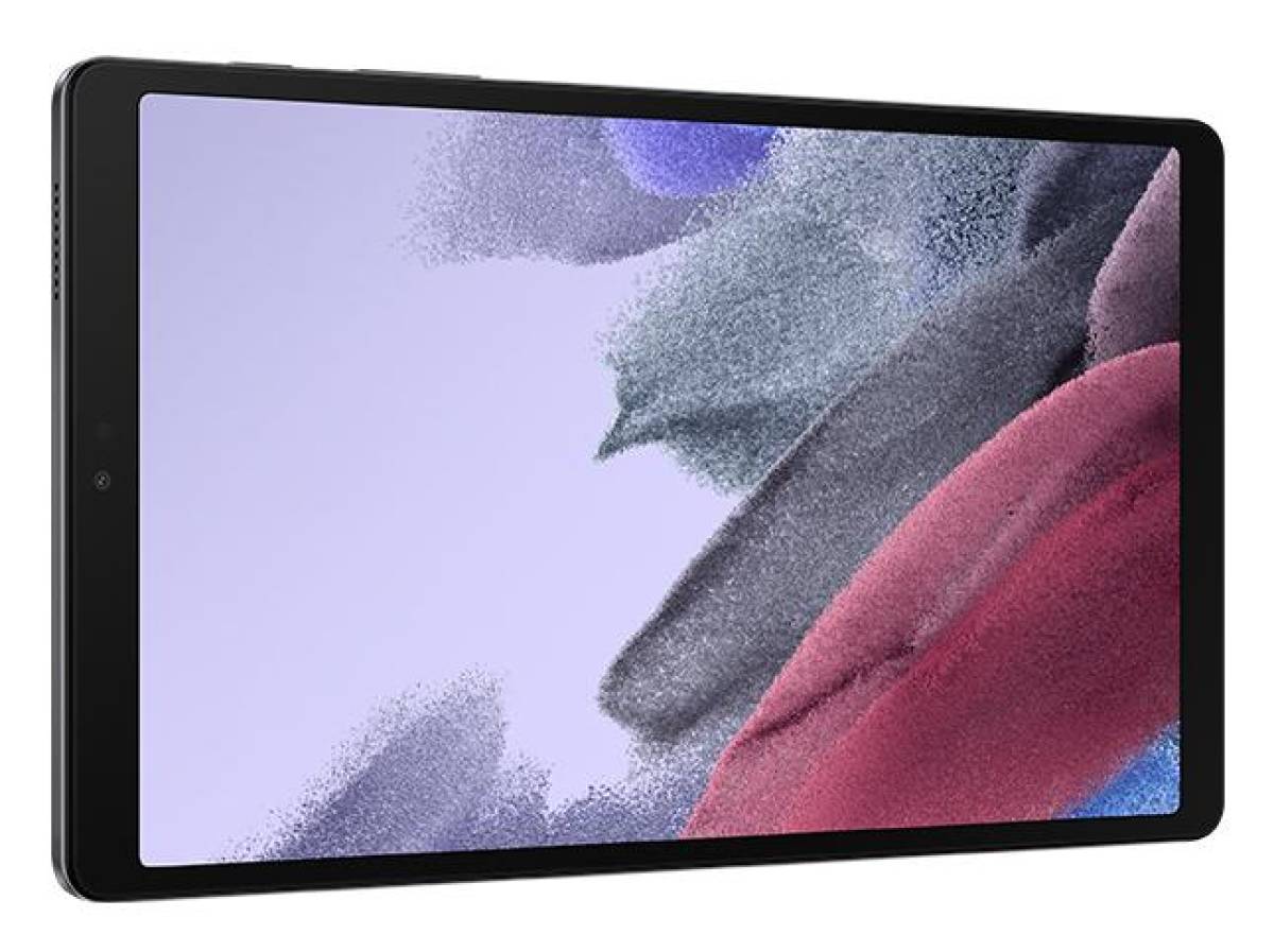Samsung Galaxy Tab A7 Lite, pantalla de 8”, conectividad Wi Fi LTE.