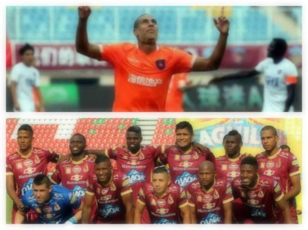 Eddie estuvo jugando en el Qindao Jonoon de China en el Deportes Tolima de Colombia durante el último que salió de Motagua.