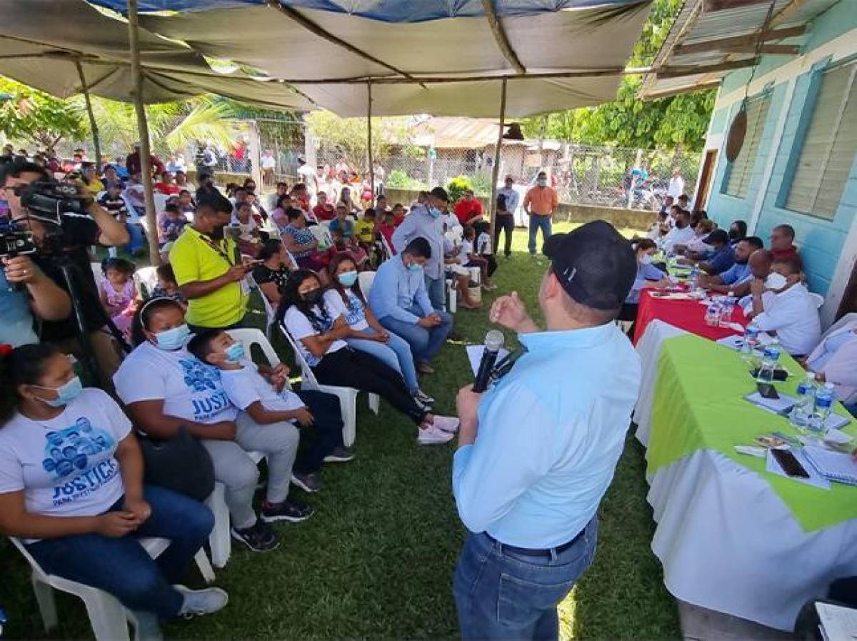 El evento fue dirigido alcalde de Tocoa, Adán Funez, y demás regidores municipales.