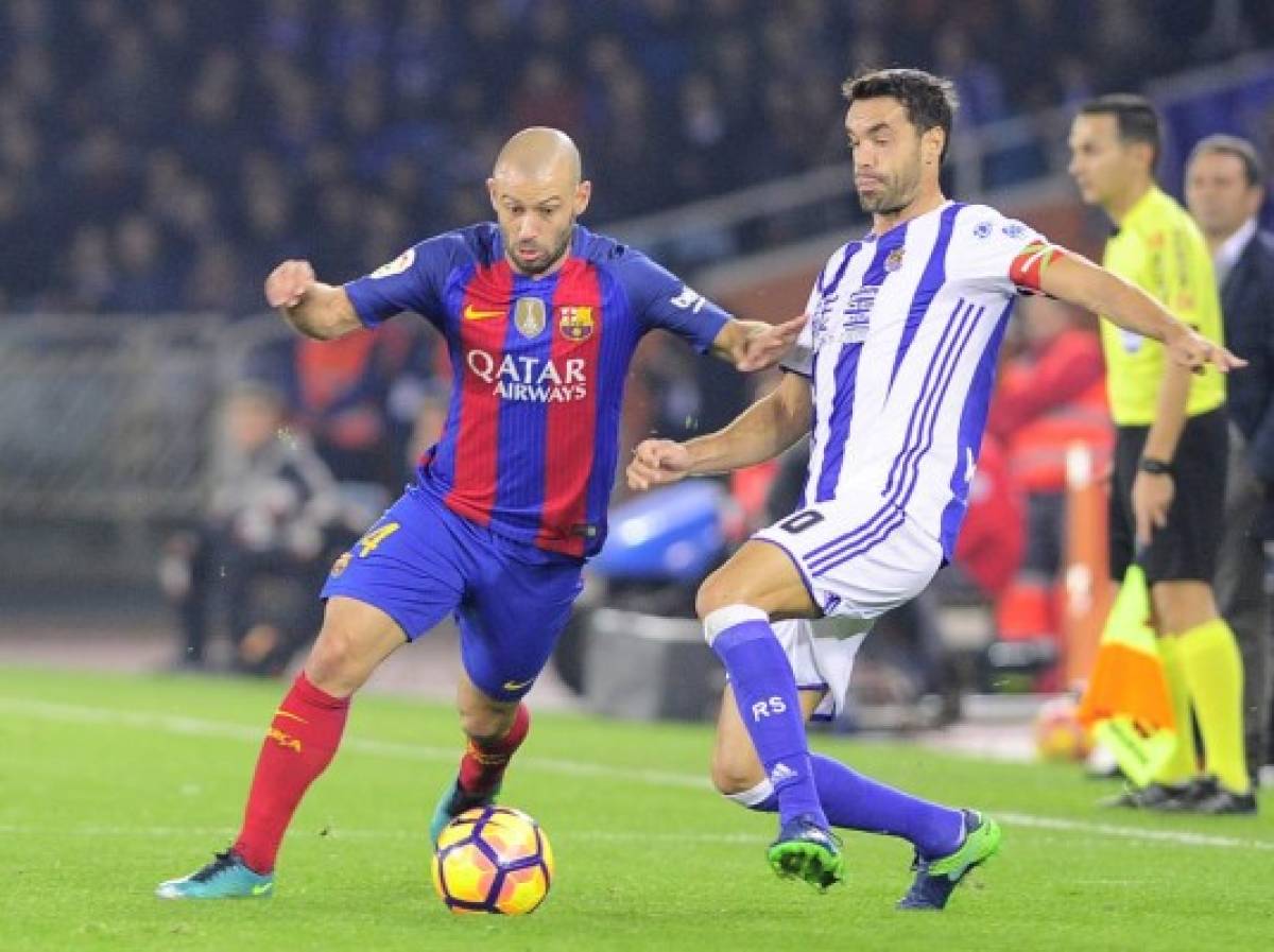 Barcelona empató 1-1 con Real Sociedad en el estadio Municipal de Anoeta