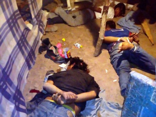 Seis personas son brutalmente asesinadas en Las Tejeras, Comayagua