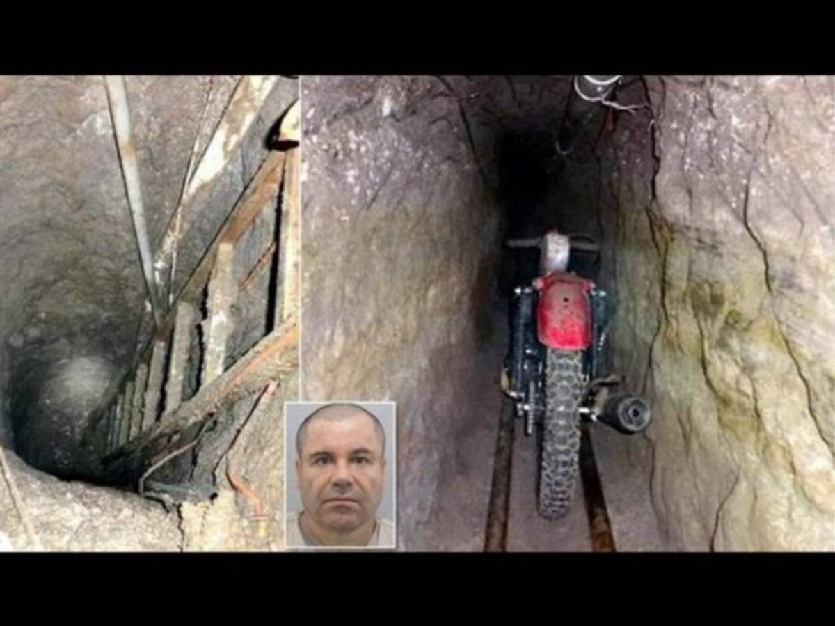 Revelan más fotos de túnel por donde se fugó 'El Chapo'