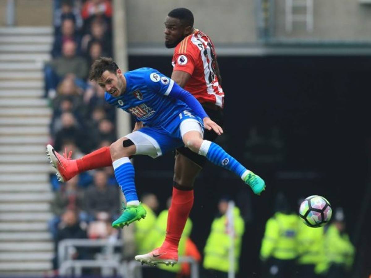 Sunderland se enfrentó ante el Bournemouth y cayó 1-0. (Foto: AFP)