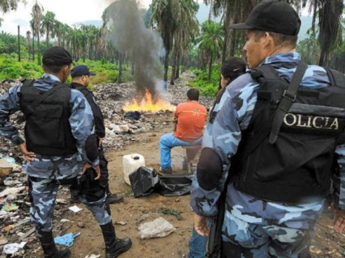 Narcos quieren 'colonizar” nuevas rutas para droga en Honduras