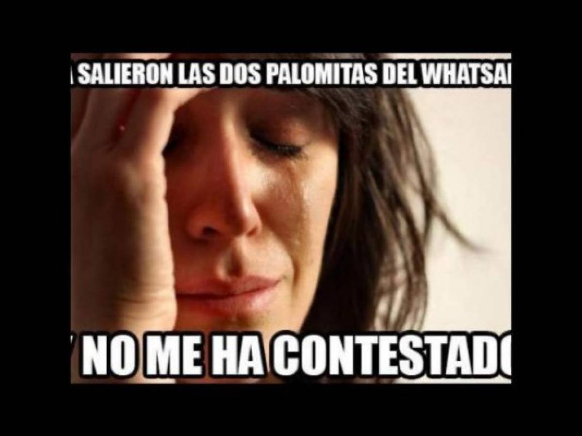 Los memes por el check azul de WhatsApp