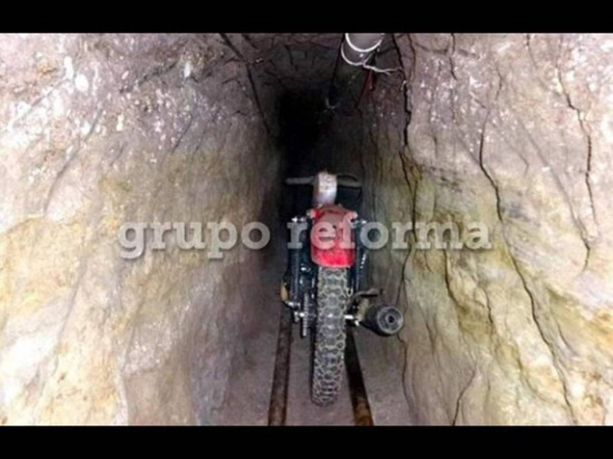 Revelan más fotos de túnel por donde se fugó 'El Chapo'