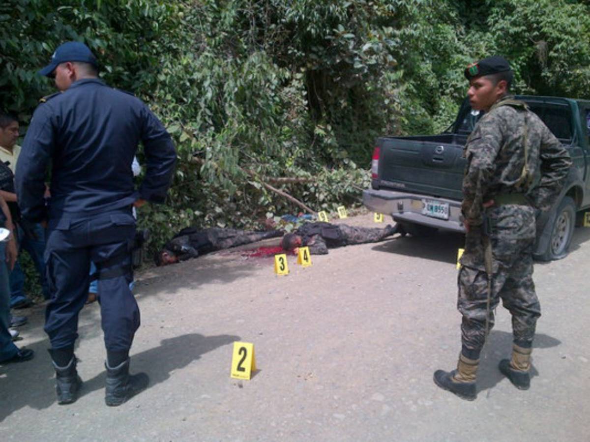 Cuatro muertos en emboscada en Trojes