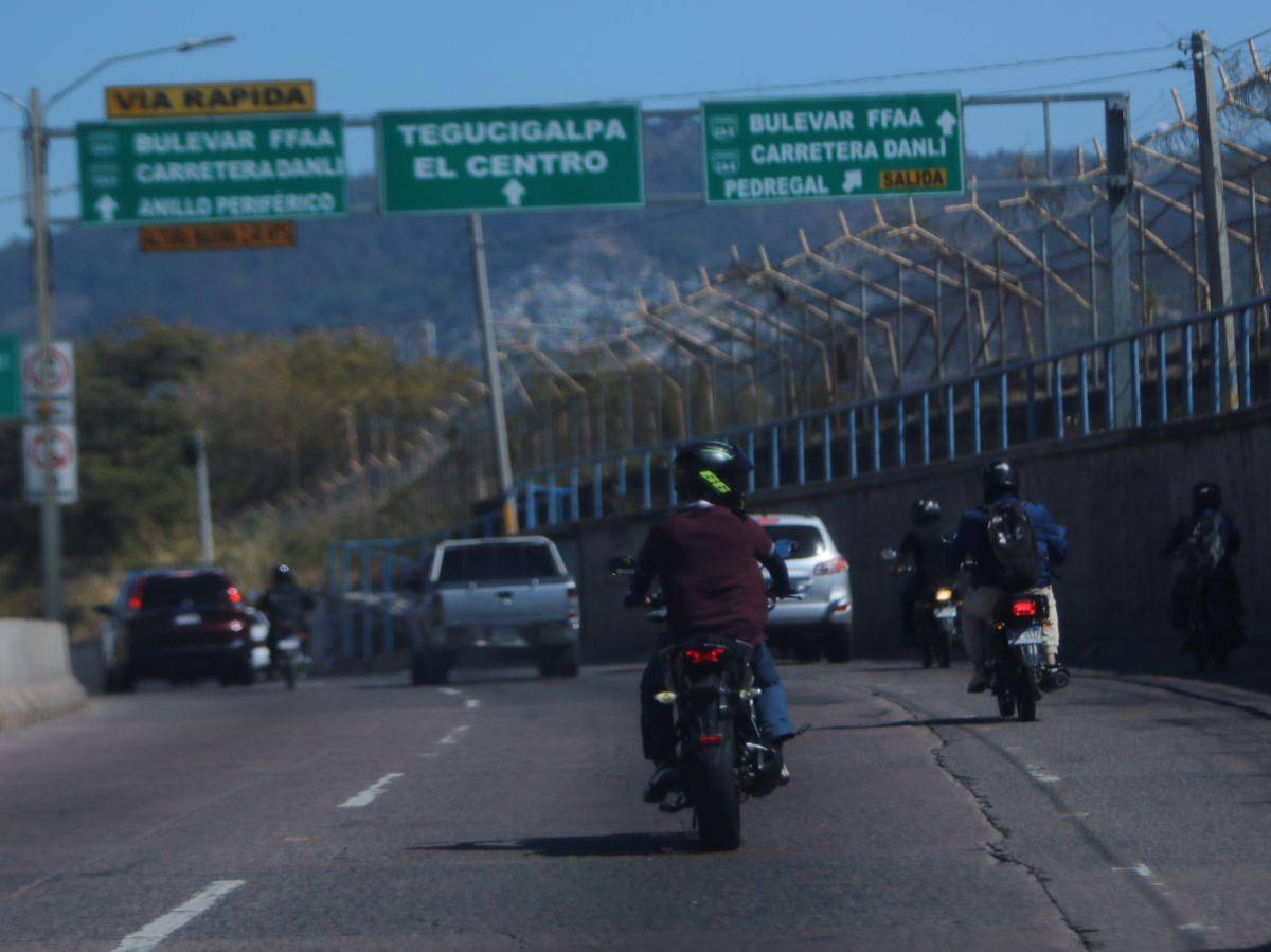 Robo de motos es más frecuente en nueve colonias del Distrito Central