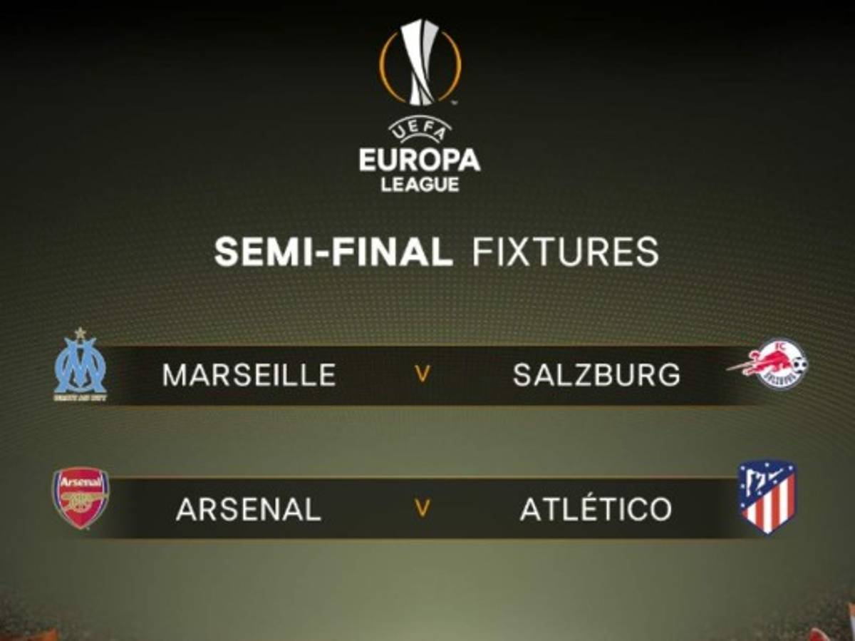 Así quedaron los cruces de semifinales de la Europa League