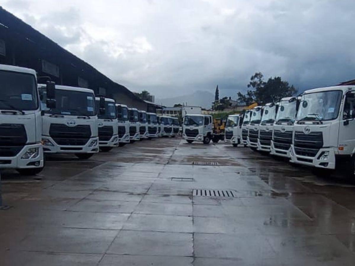 $!Muchos carros todavía no han sido registrados a la Dirección Nacional de Bienes del Estado, porque siguen las entregas.