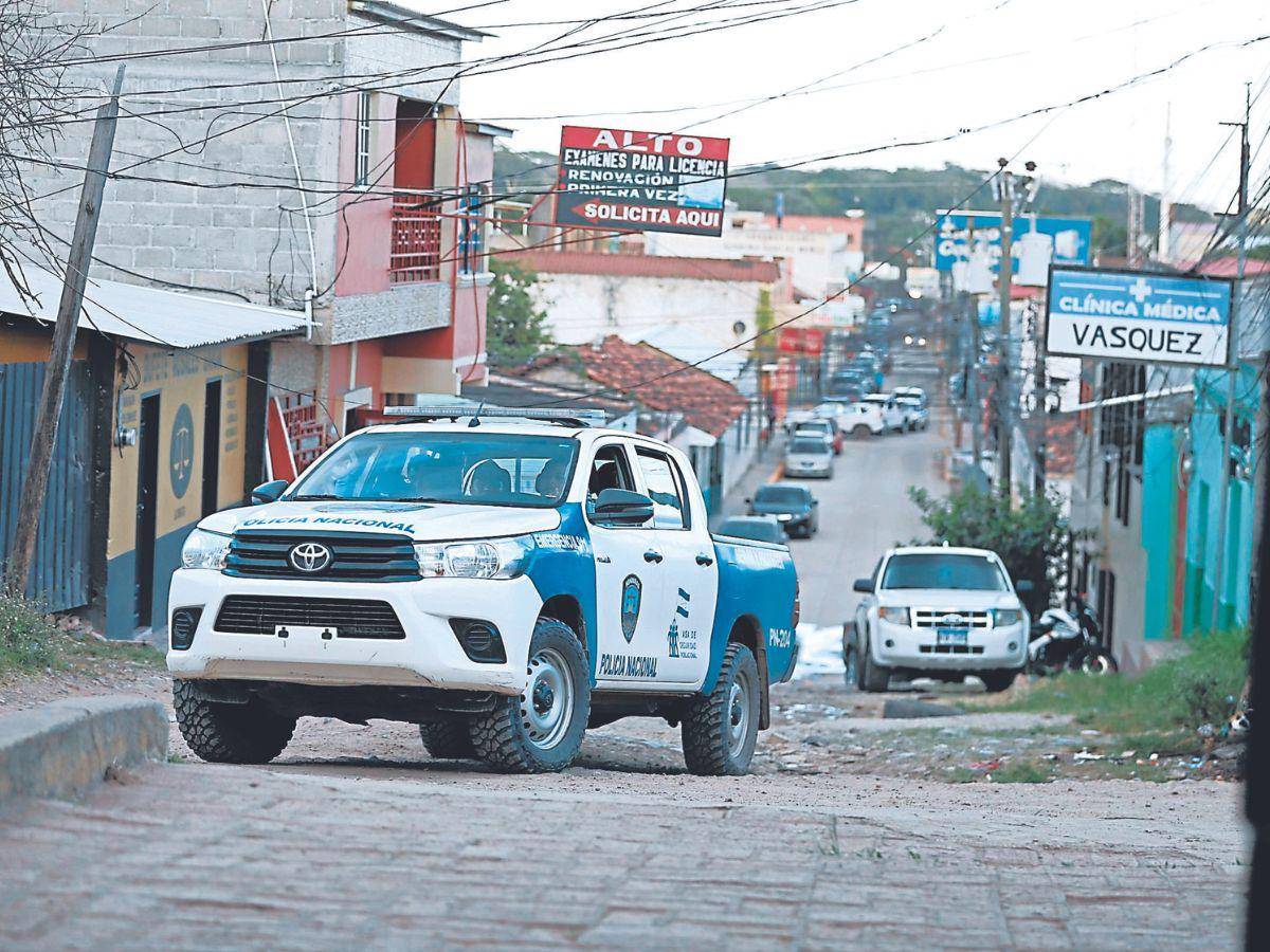 $!Juticalpa está siendo golpeada por la extorsión y las operaciones de capturas las hacen desde Tegucigalpa.