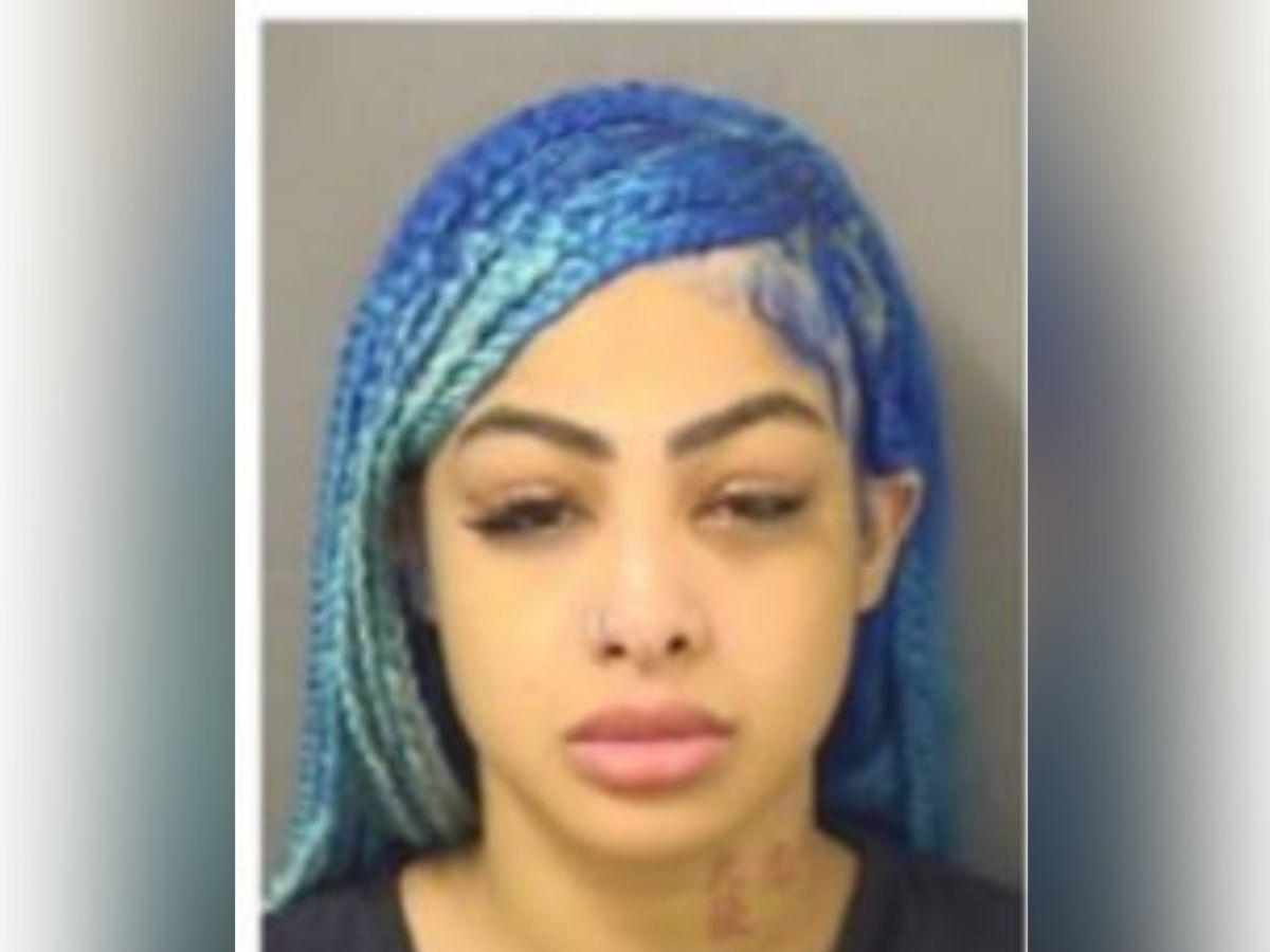 Esta fue la imagen tomada por la policía tras la detención de Yailin.