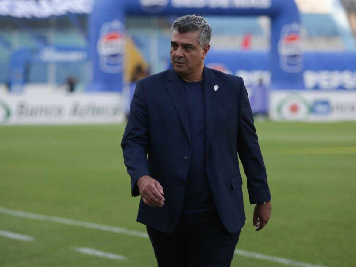 Diego Vázquez revela cómo celebra los goles de su hijo Mathías con el Motagua