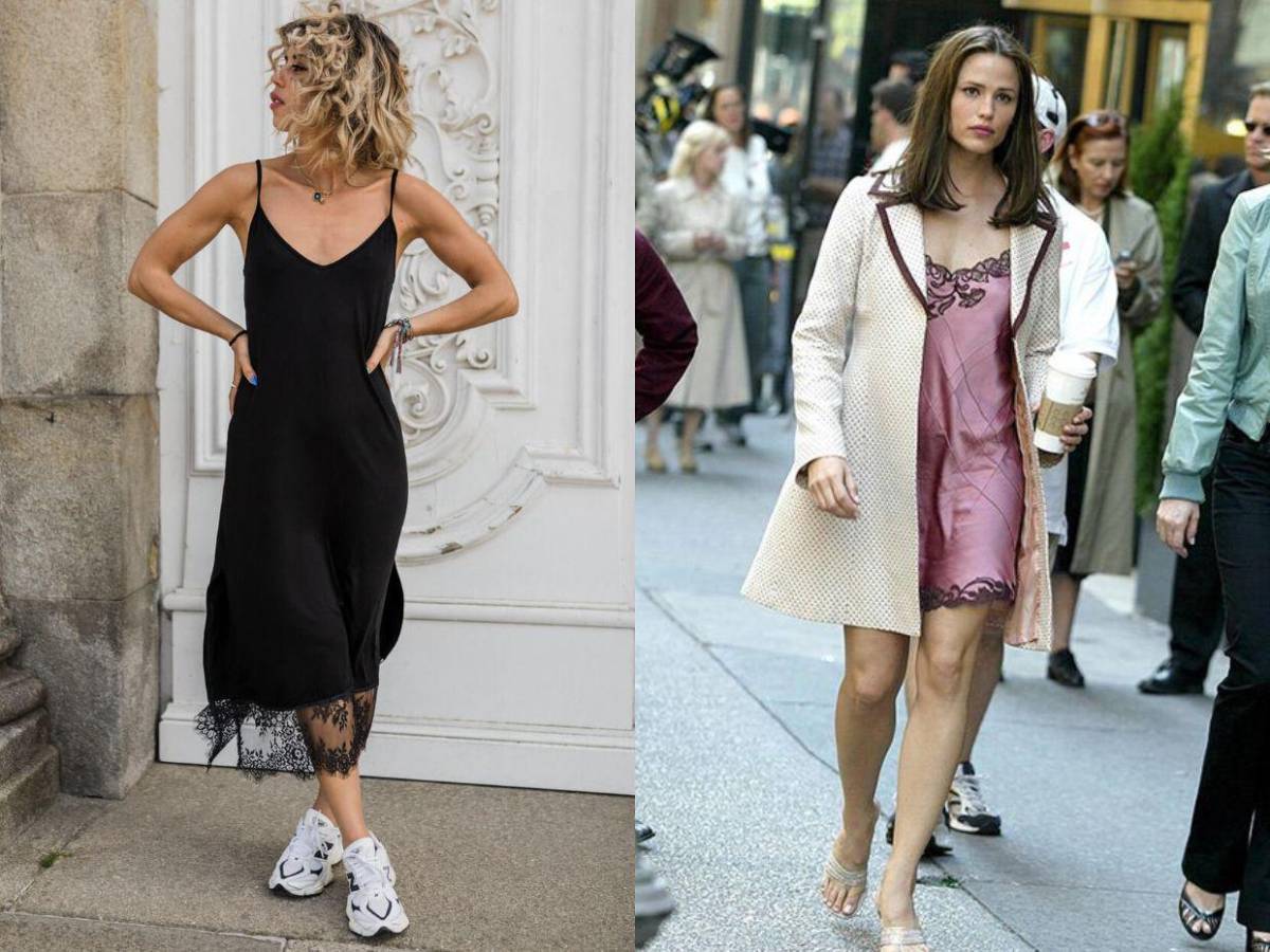 El vestido lencero prenda clave en 2025: sexy, versátil y en tendencia