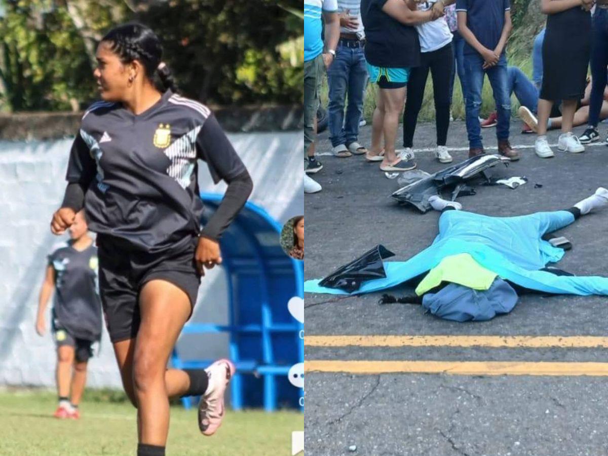 Regresaba a su casa tras un partido: Yoselin Mejía fue embestida por un carro en Olancho