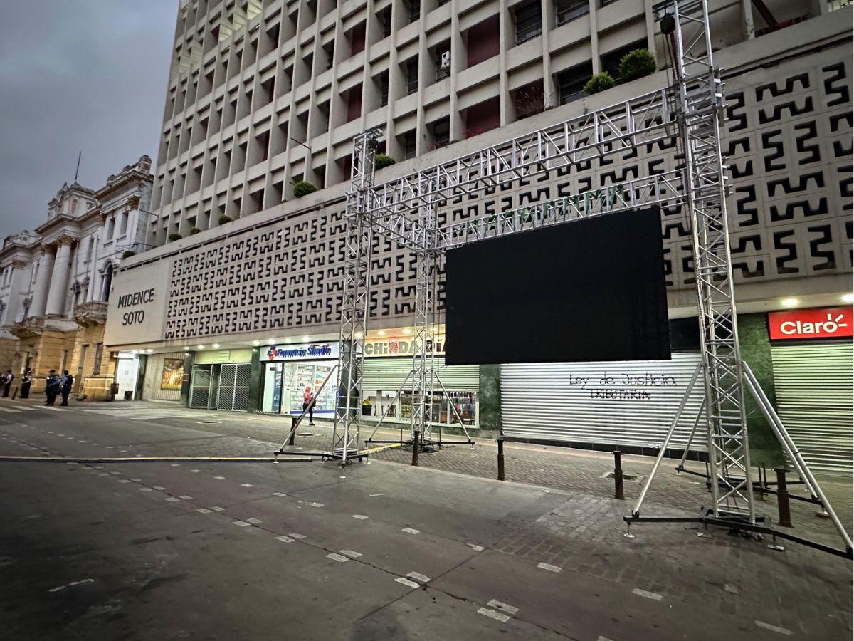 “Honduras vamos a estar bien”: así amaneció el Centro previo a toma de posesión de Asfura