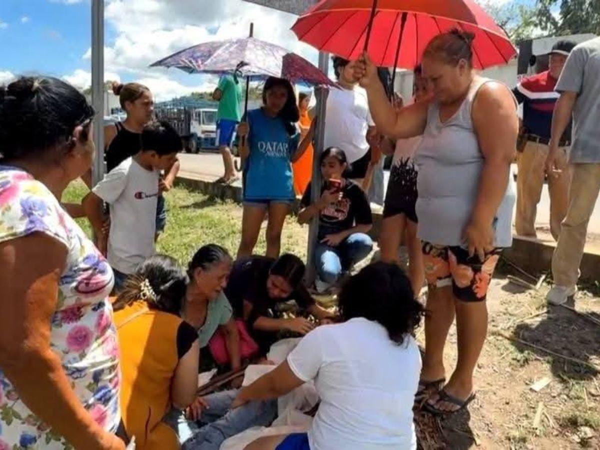 Don Israel y su nieto Joan murieron tras ser embestidos por un taxi en Potrerillos, Cortés