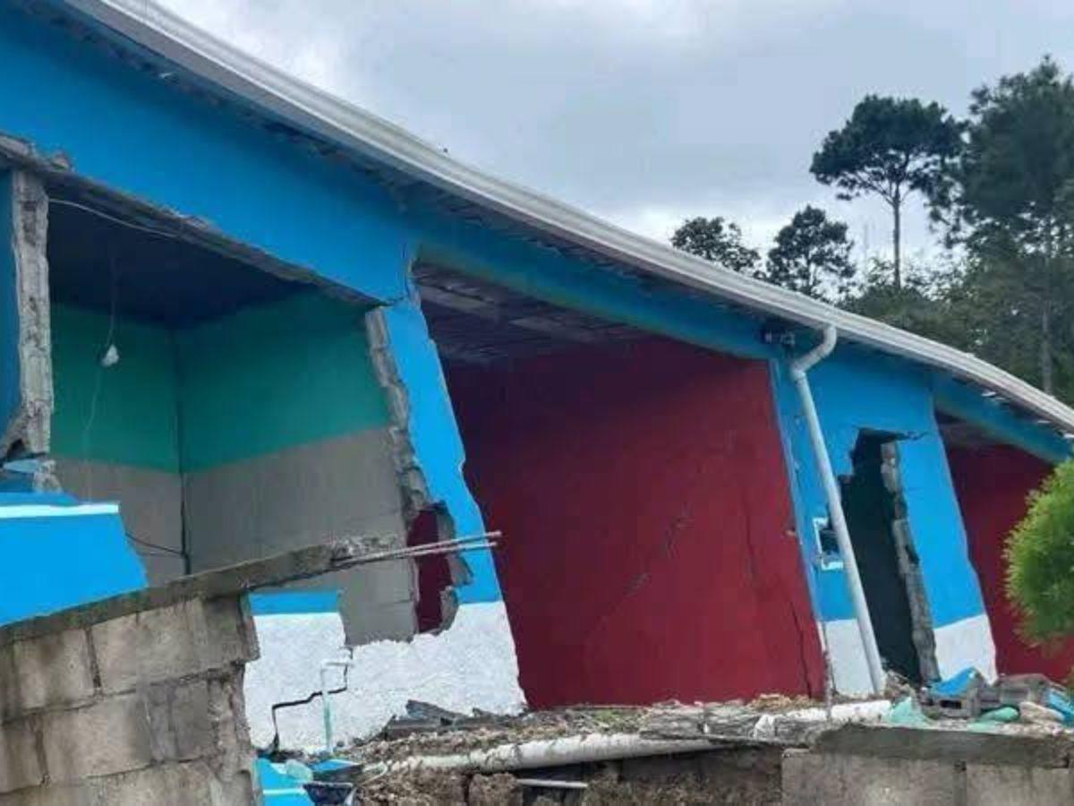 Falla geológica destruye viviendas y provoca evacuaciones en Ocotepeque