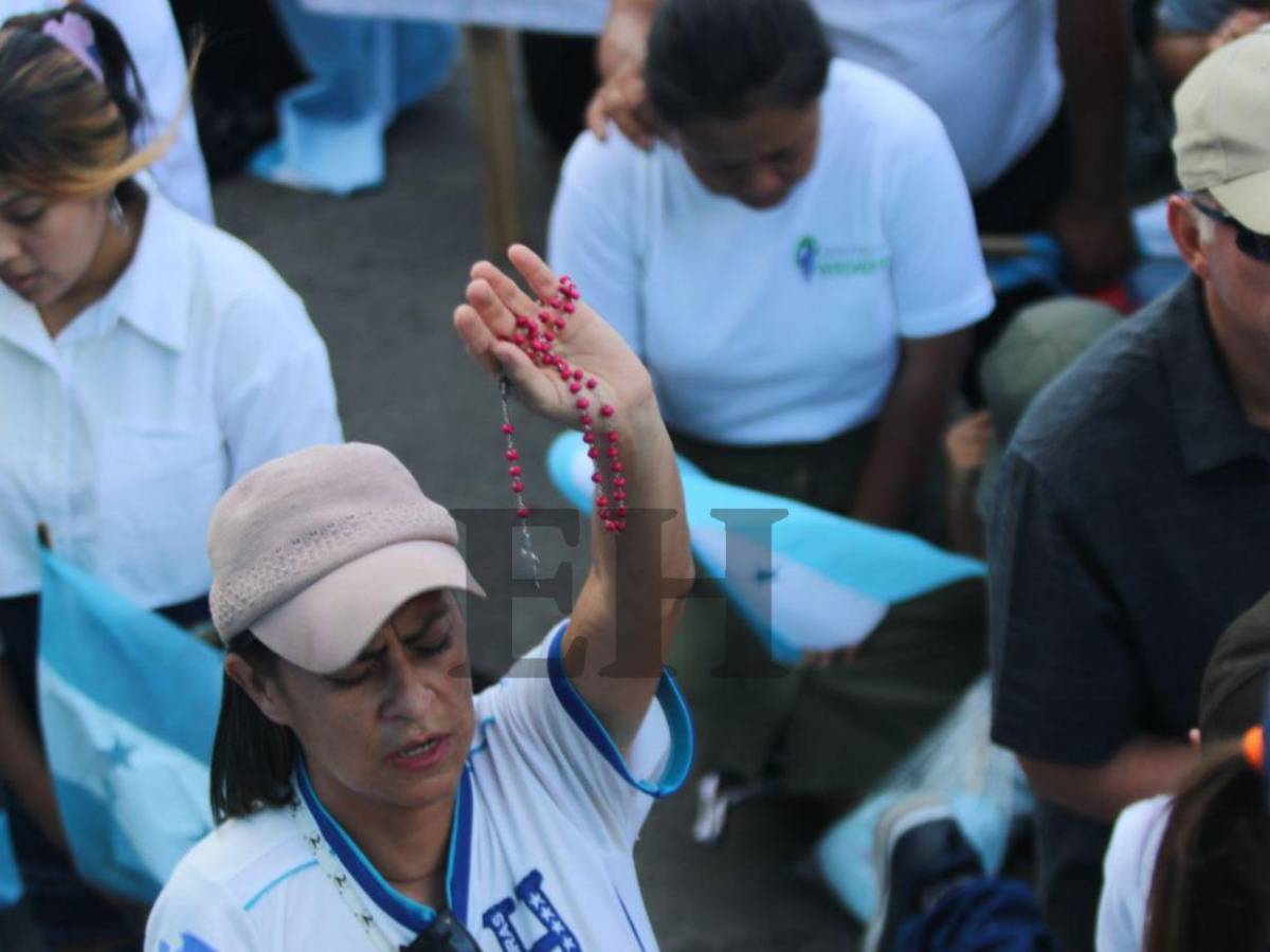 La caminata de las iglesias en Honduras: los rostros y momentos que marcaron la jornada religiosa