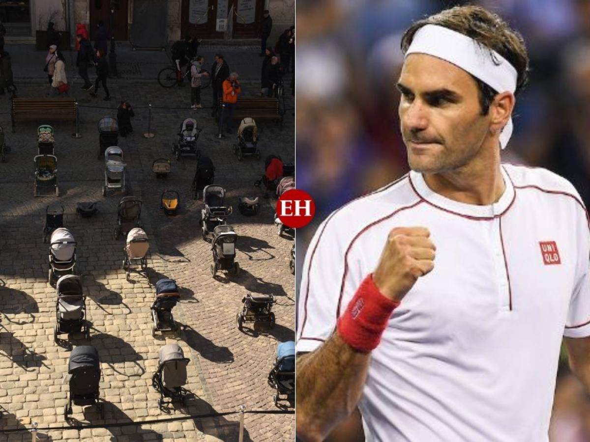 Roger Federer dona 500.000 dólares para los niños de Ucrania