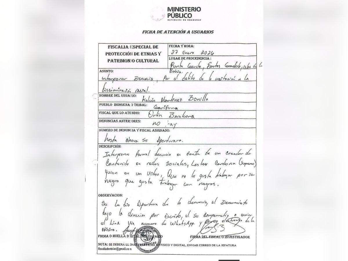 Denuncian al tiktoker “Supremo” ante el Ministerio Público ¿La razón?