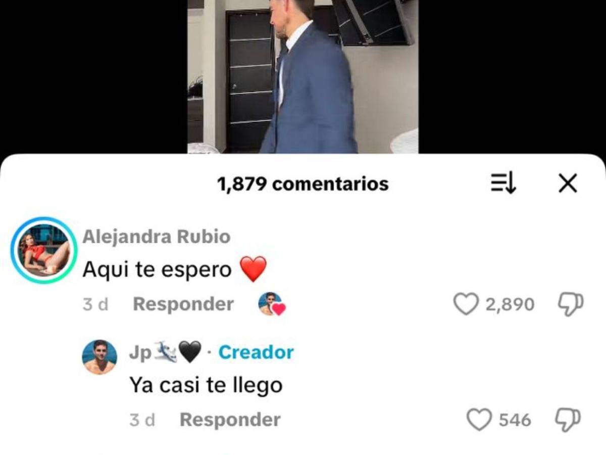 Ya casi te llego: Piloto colombiano responde a Alejandra Rubio, ¿viajará por ella a Honduras?
