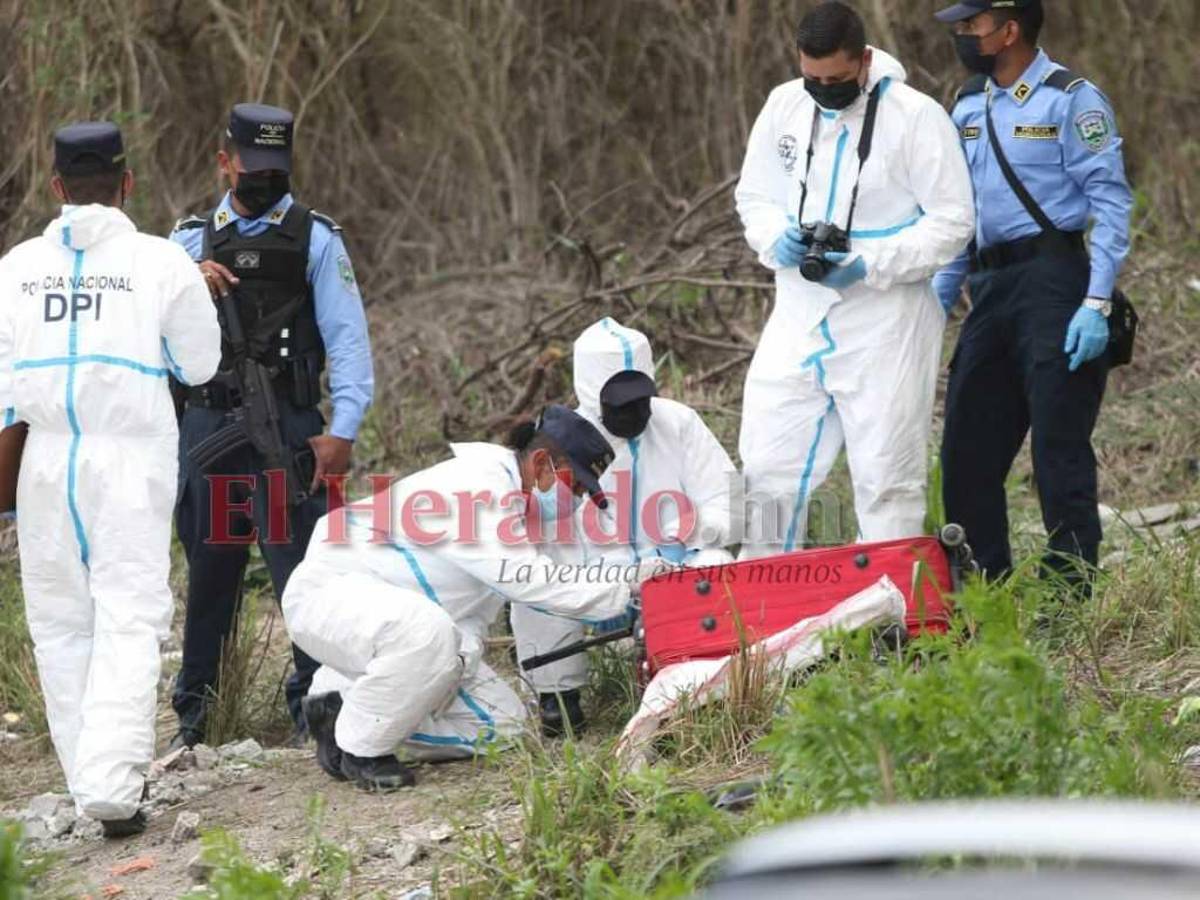 El lugar donde fueron encontrados los restos es muy poco concurrido por las personas.