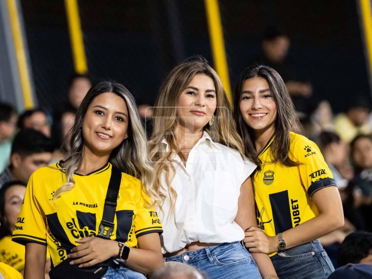 Bellezas que engalanaron el Real España vs Marathón; esposa de jugador robó corazones