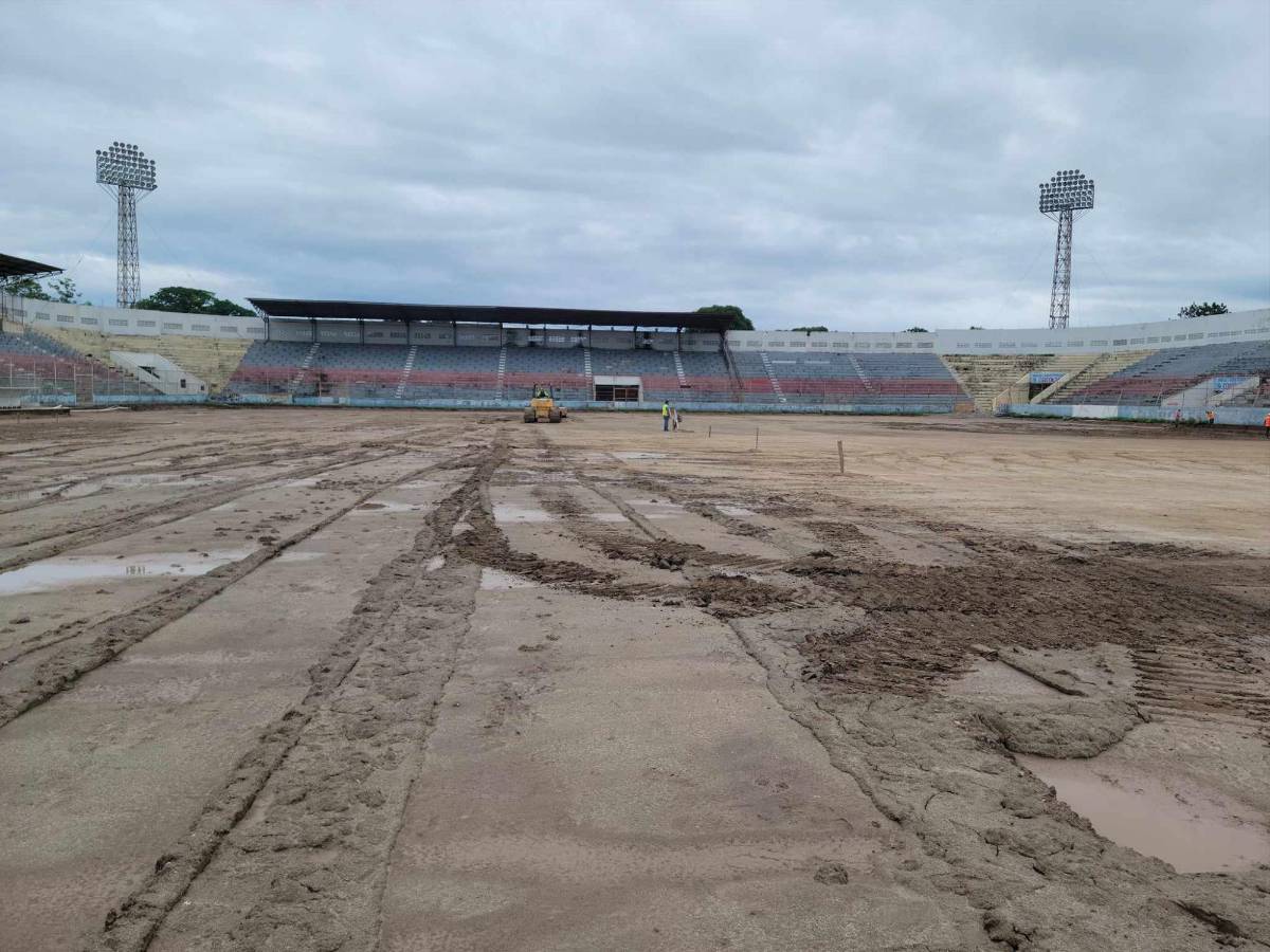 Estadios hondureños que están siendo renovados este 2025: Serán una belleza