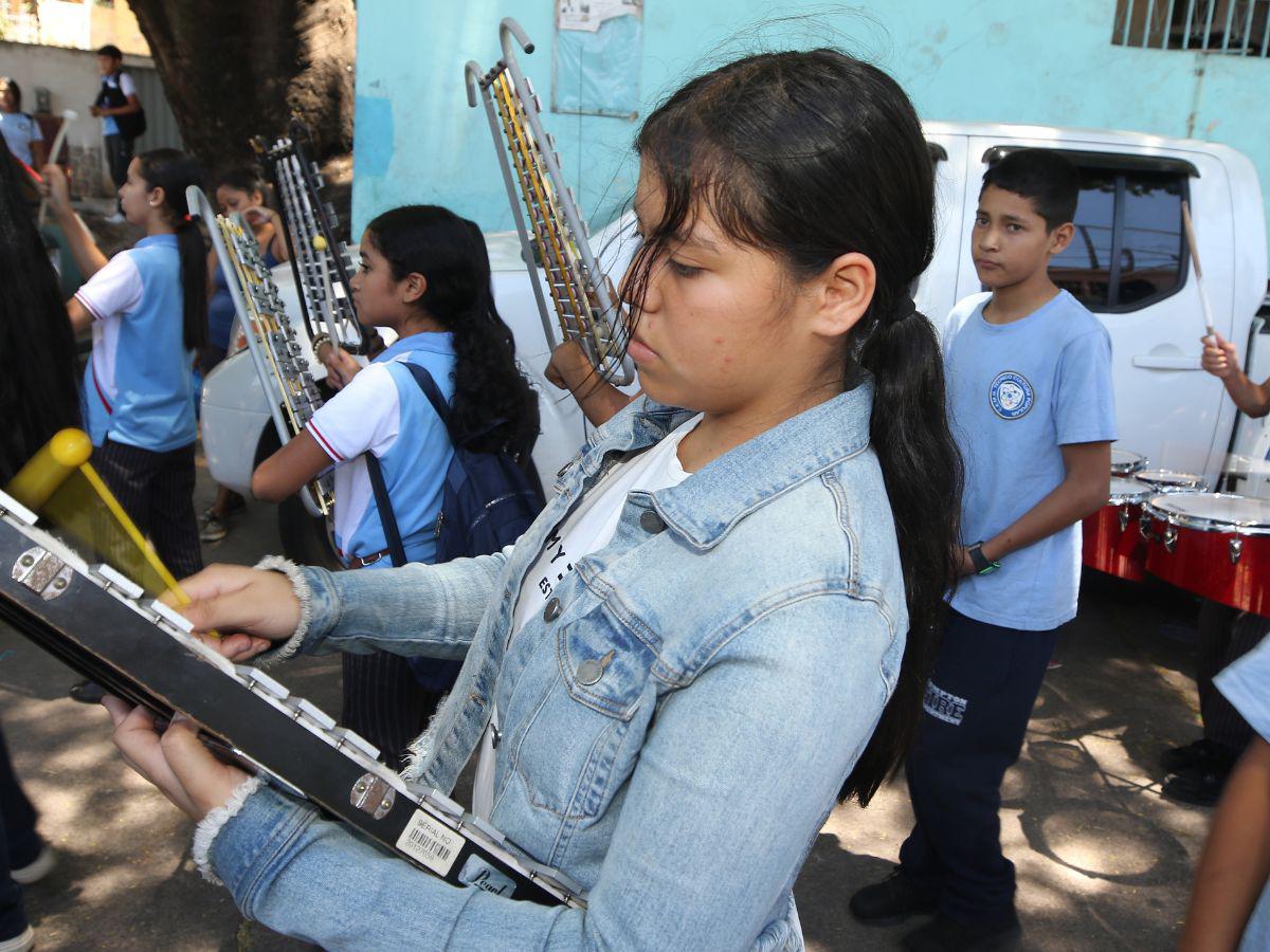 Derroche de talento prepara la Banda del Instituto Técnico Cultura Popular para los desfiles patrios