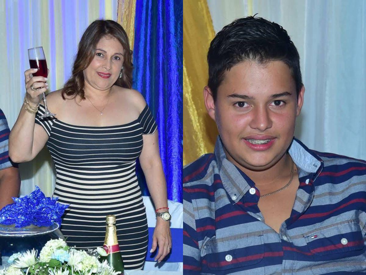 Jackeline Paz y su hijo Herminto, acribillados en su casa en Santa Bárbara; eran comerciantes