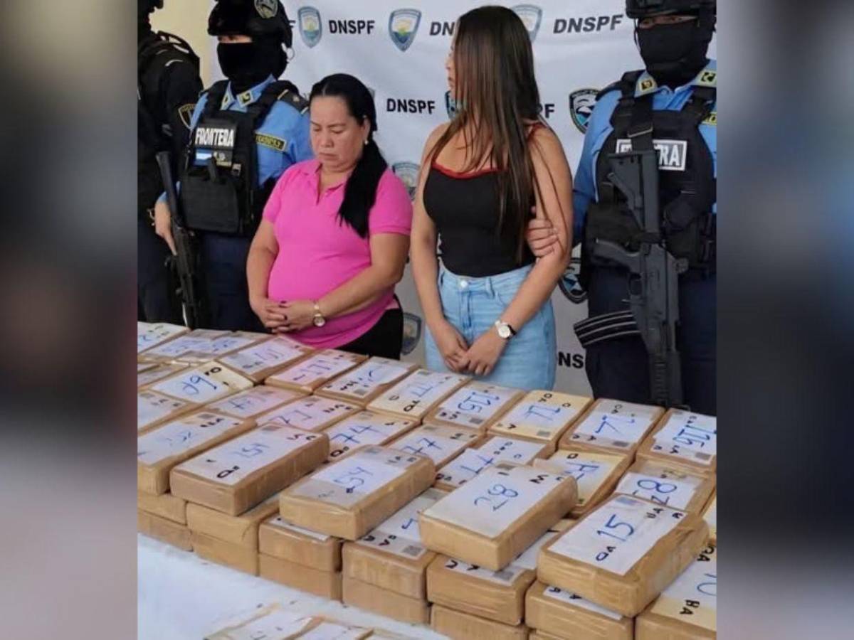 Dictan formal procesamiento a Anyi Mejía tras hallarle 154 paquetes de droga en Choluteca