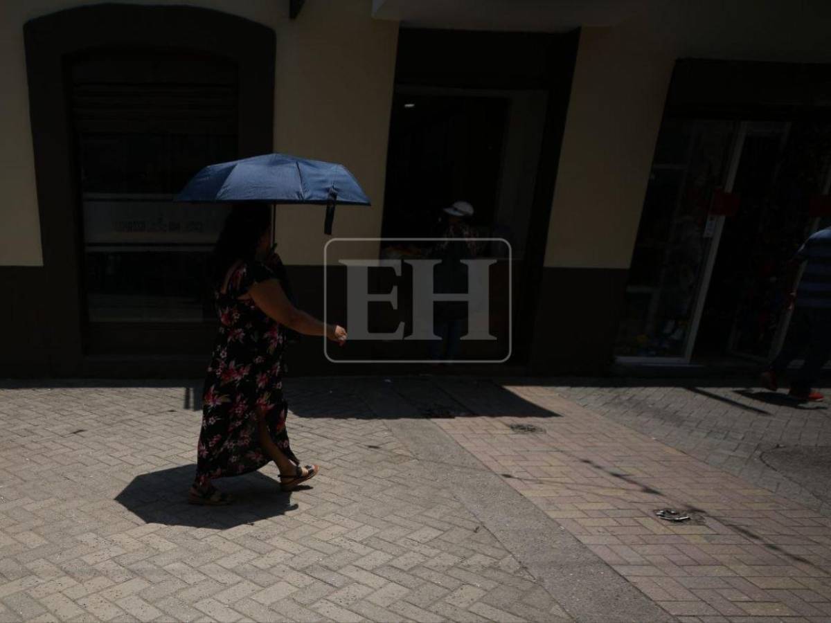 Lluvias en apenas seis departamentos y altas temperaturas en otros este viernes en Honduras