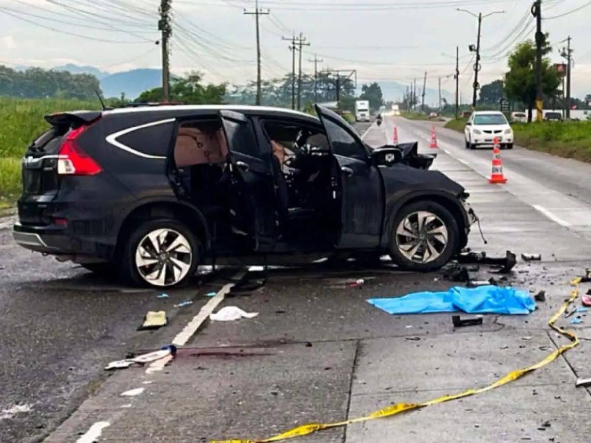 Era madre de una niña: Dania Márquez, víctima de colisión registrada en Cortés