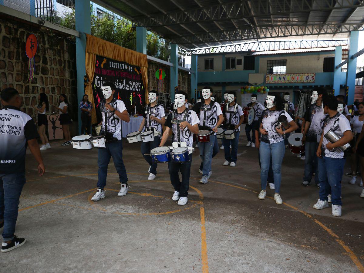 Al ritmo de la salsa: así se robará el show la banda de guerra del Instituto Nimia Baquedano
