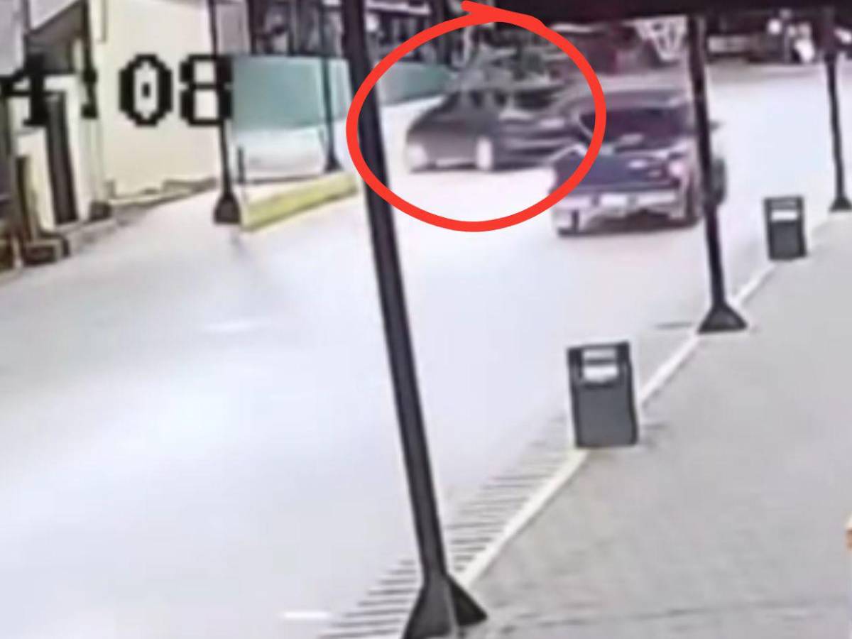 Cuadro a cuadro: así quedó grabado el accidente en el que murió una bailarina en Intibucá